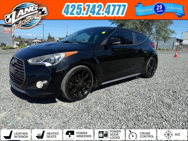 2014 Hyundai Veloster Turbo w/Blue for sale in Lynnwood, WA