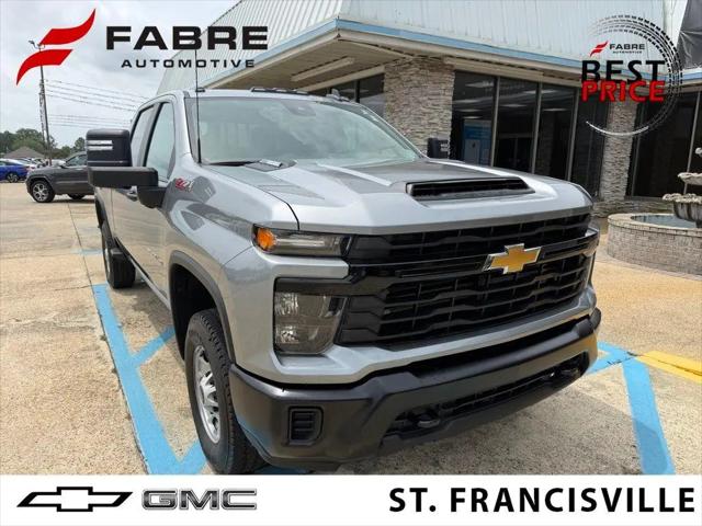 2025 Chevrolet Silverado 2500HD 4WD Crew Cab Standard Bed Work Truck for sale in Saint Francisville, LA