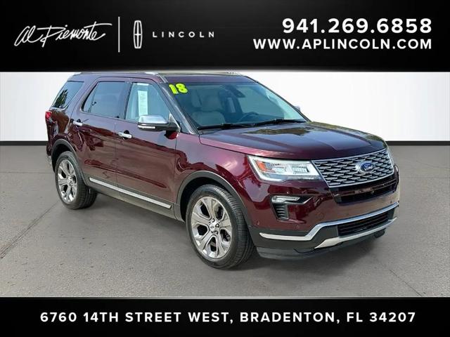2018 Ford Explorer Platinum for sale in Bradenton, FL