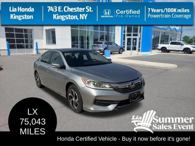 2017 Honda Accord LX for sale in Kingston, NY