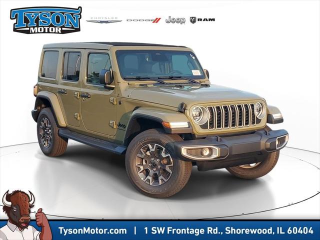 2026 Jeep Wrangler 4-Door Sahara 4x4 for sale in Shorewood, IL