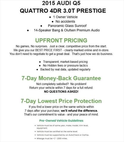 2015 Audi Q5 3.0T Premium Plus for sale in APPLETON, WI