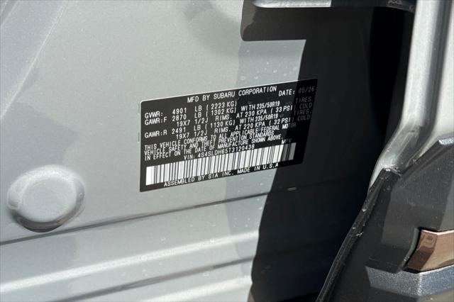 2026 Subaru Forester Sport