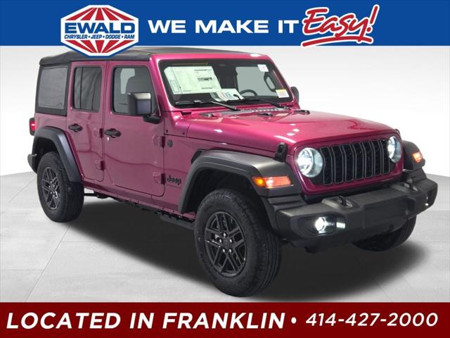 2026 Jeep Wrangler WRANGLER 4-DOOR SPORT S 2026 Jeep Wrangler WRANGLER 4-DOOR SPORT S