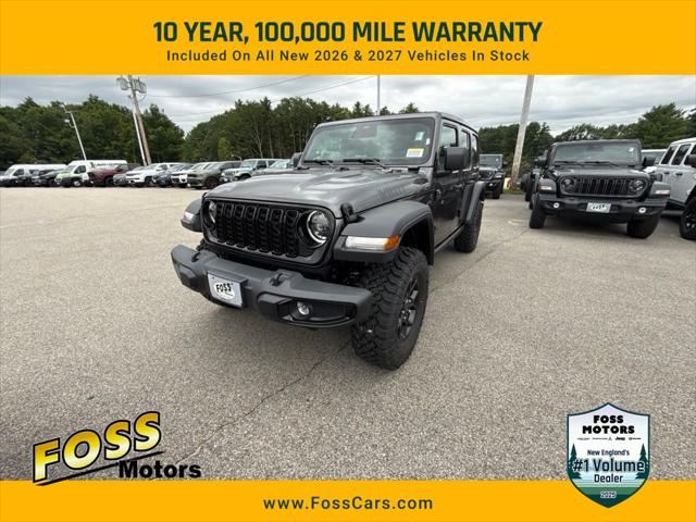 2026 Jeep Wrangler WRANGLER 4-DOOR WILLYS