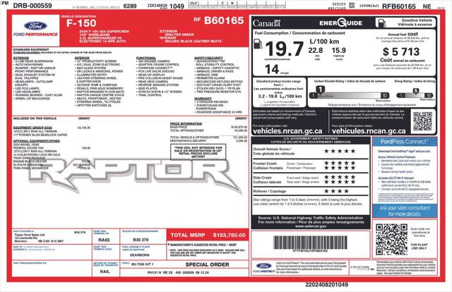 Used 2024 Ford F-150 Raptor For Sale in Muscle Shoals, AL
