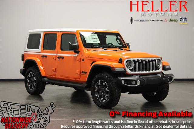2026 Jeep Wrangler 4-Door Sahara 4x4 for sale in Pontiac, IL