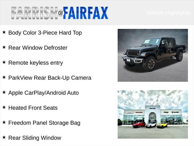 2026 Jeep Gladiator GLADIATOR SAHARA 4X4 2026 Jeep Gladiator GLADIATOR SAHARA 4X4