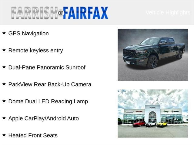 2026 RAM 1500 RAM 1500 BIG HORN CREW CAB 4X4 57 BOX 2026 RAM 1500 RAM 1500 BIG HORN CREW CAB 4X4 57 BOX