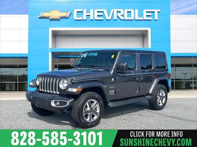 2022 Jeep Wrangler Unlimited Sahara 4x4 for sale in Arden, NC