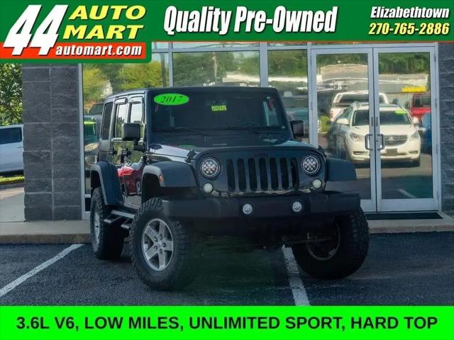 2017 Jeep Wrangler Unlimited Sport for sale in Elizabethtown, KY