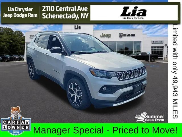 2024 Jeep Compass Limited 4x4 for sale in Schenectady, NY