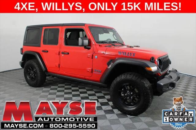2025 Jeep Wrangler 4xe Willys 4xe for sale in Aurora, MO