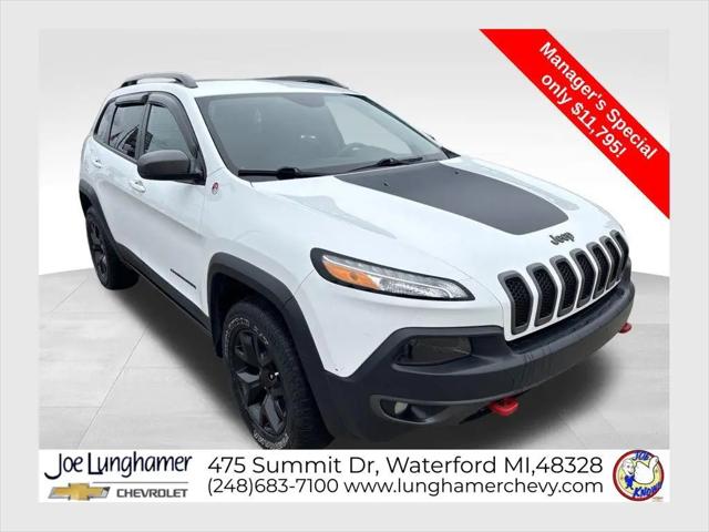 2016 Jeep Cherokee Trailhawk for sale in Waterford, MI