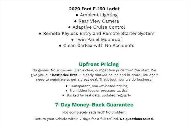 2020 Ford F-150 LARIAT for sale in Appleton, WI