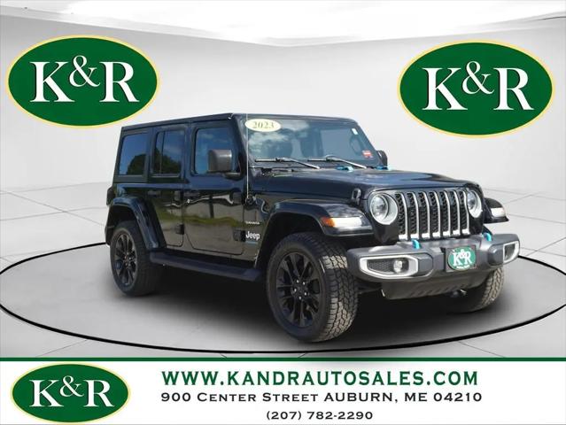 2023 Jeep Wrangler 4xe Sahara 4x4 for sale in Auburn, ME