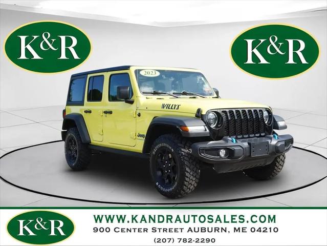 2023 Jeep Wrangler 4xe 4x4 for sale in Auburn, ME