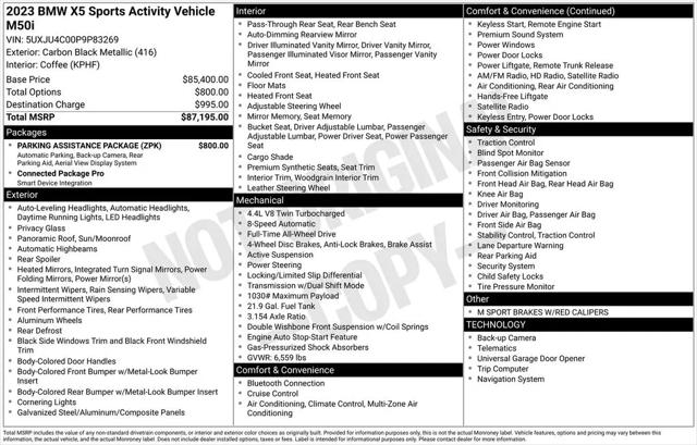 2023 BMW X5 M50i for sale in Yonkers, NY