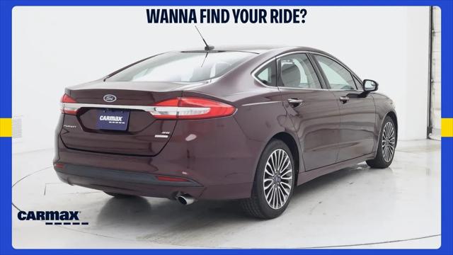 2018 Ford Fusion SE