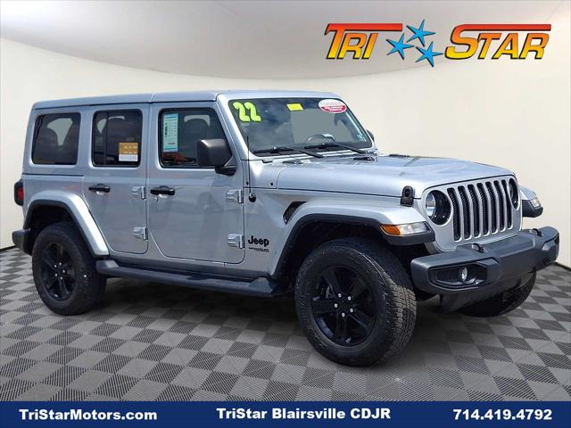 2022 Jeep Wrangler Unlimited Sahara Altitude 4x4 2022 Jeep Wrangler Unlimited Sahara Altitude 4x4