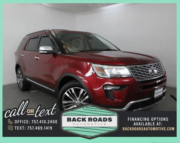 2018 Ford Explorer Platinum for sale in Chesapeake, VA