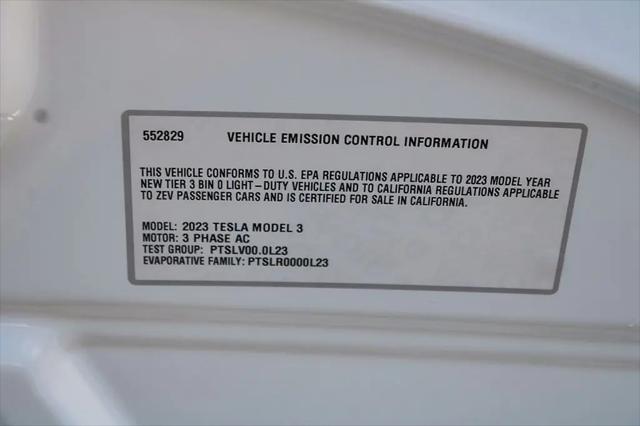 2023 Tesla Model 3 Performance Dual Motor All-Wheel Drive
