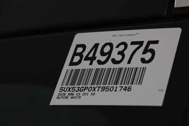 2026 BMW X3 30 xDrive