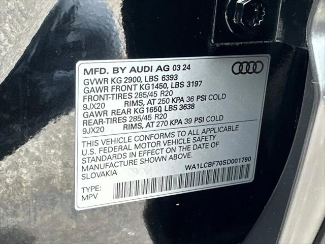 2025 Audi Q7 Premium Plus 45 TFSI quattro Tiptronic