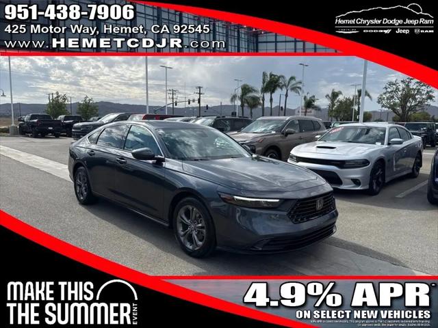 2024 Honda Accord EX for sale in Hemet, CA