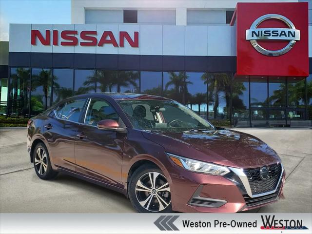 2020 Nissan Sentra SV Xtronic CVT for sale in Davie, FL