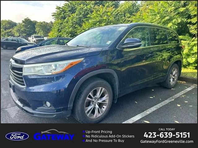 2015 Toyota Highlander XLE V6 for sale in Greeneville, TN