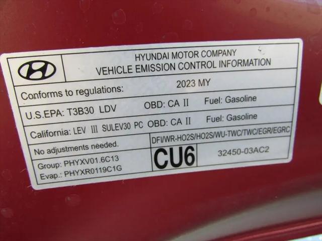 2023 Hyundai Elantra Hybrid Limited