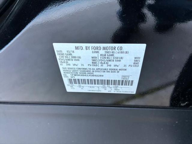 2018 Ford Explorer Base