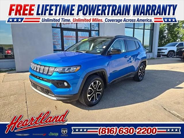 2022 Jeep Compass Limited 4x4 for sale in Excelsior Springs, MO