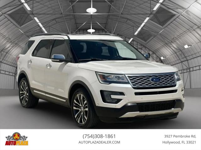 2017 Ford Explorer Platinum for sale in Hollywood, FL