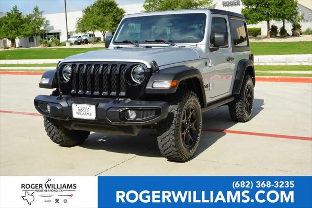 2023 Jeep Wrangler 2-Door Willys 4x4 for sale in Weatherford, TX