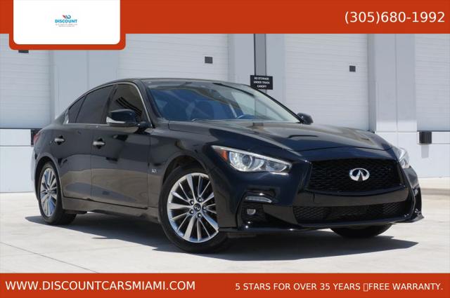 2018 INFINITI Q50 3.0t LUXE for sale in Opa Locka, FL