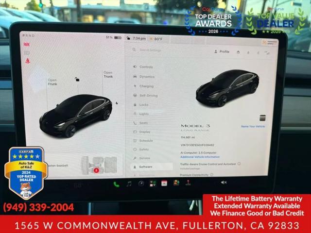 2018 Tesla Model 3 Long Range
