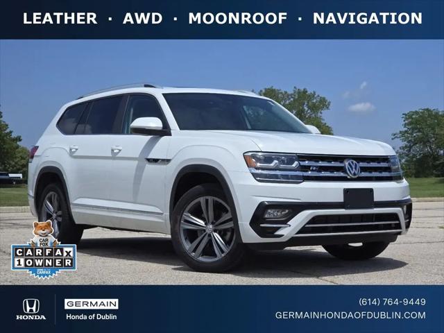 2019 Volkswagen Atlas 3.6L V6 SEL R-Line for sale near Dublin, OH