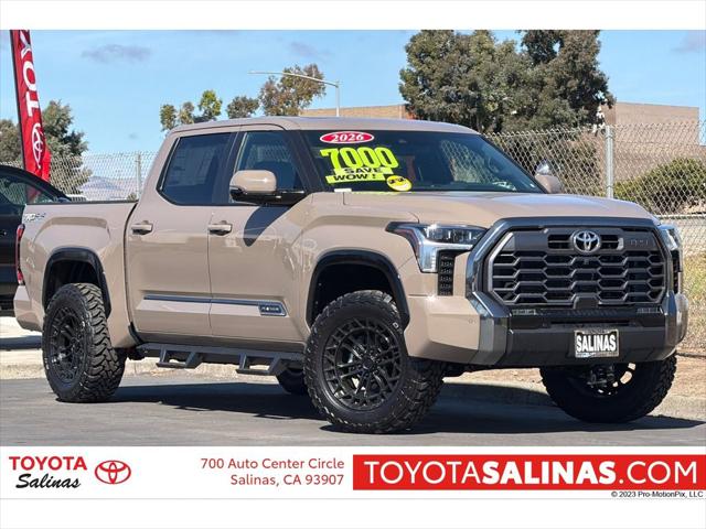 2026 Toyota Tundra Platinum CrewMax 5.5 Bed for sale in Salinas, CA