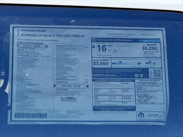 2026 Dodge Durango GT Plus AWD HEMI V8
