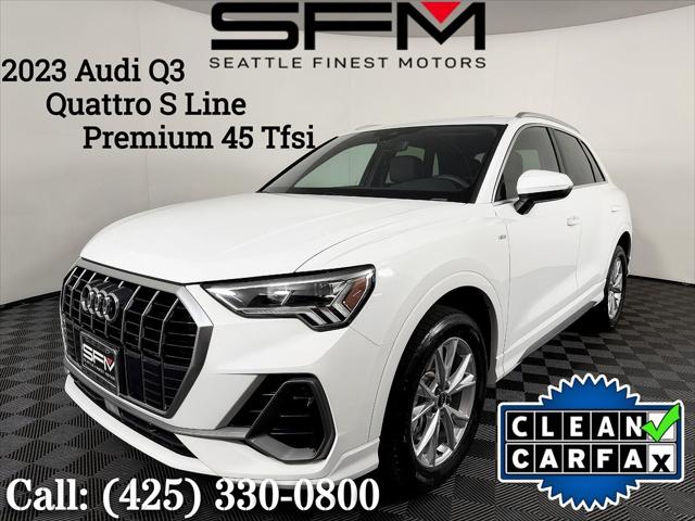 2023 Audi Q3 Premium 45 TFSI S line quattro Tiptronic for sale in Lynnwood, WA