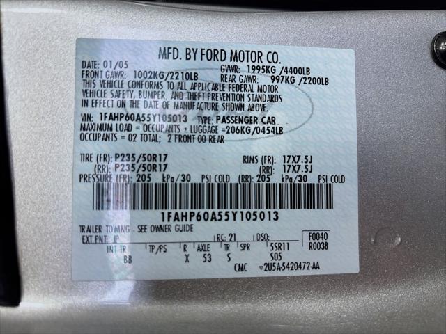 Used 2005 Ford Thunderbird Base For Sale in OLIVE BRANCH, MS