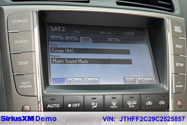 2012 Lexus IS 250C 2dr Conv Auto