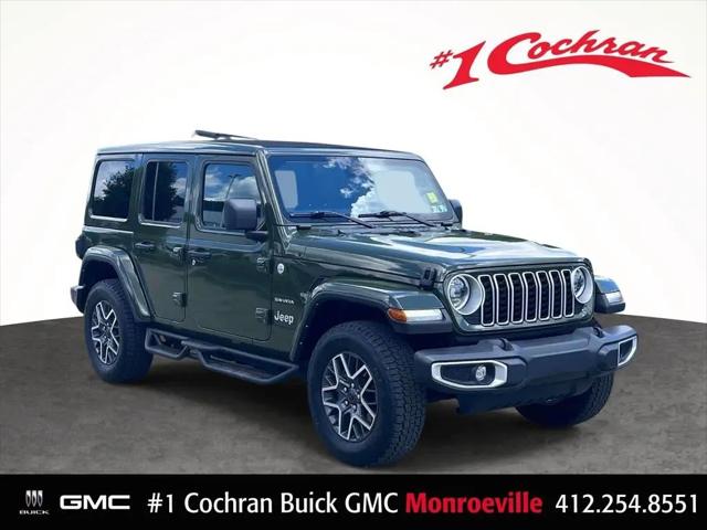 2024 Jeep Wrangler 4-Door Sahara 4x4 for sale in Monroeville, PA