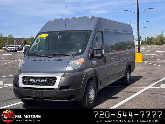 2019 Ram ProMaster Cargo Van High Roof 159" WB EXT for sale in Aurora, CO
