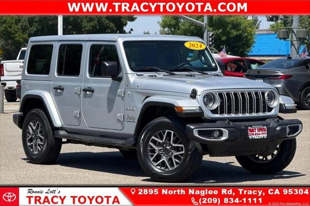 2024 Jeep Wrangler 4-Door Sahara 4x4 for sale in Tracy, CA