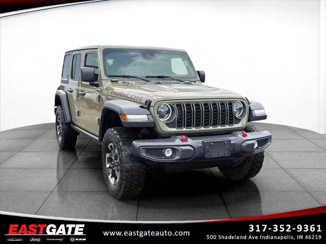 2025 Jeep Wrangler 4-Door Rubicon 4x4 for sale in Indianapolis, IN