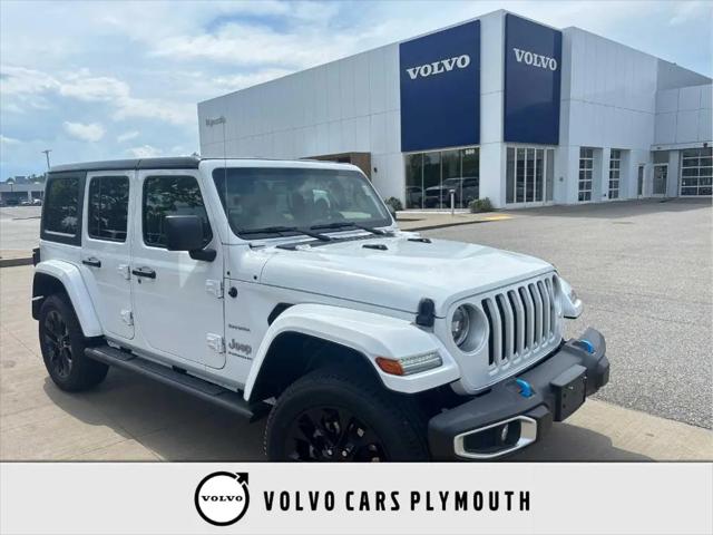 2023 Jeep Wrangler 4xe Sahara 4x4 for sale in Plymouth, MA