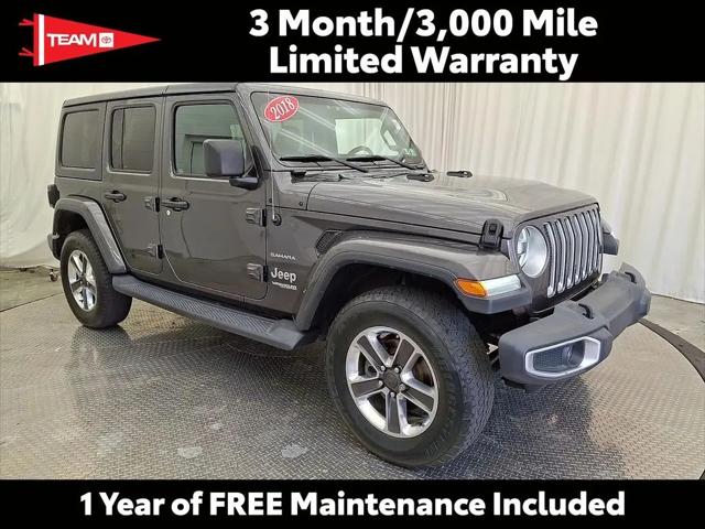 2018 Jeep Wrangler Unlimited Sahara 4x4 for sale in Glen Mills, PA
